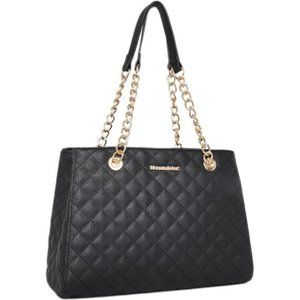 Shoulder Handbags for Women Quilted Tote Purse Ladies Designer Satchel Hobo Bag